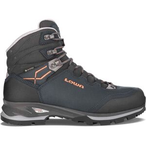 LOWA Women's Light GORE-TEX Blue/Orange 37.5, Blue/Mandarin