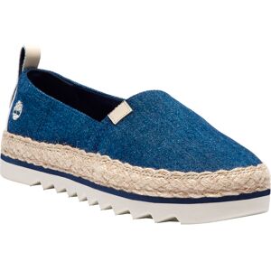 Timberland Women's Barcelona Bay Slip-On Dark Blue Canvas 37.5, Dark Blue Canvas