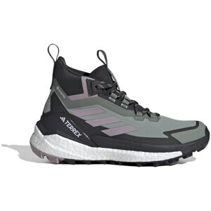 Adidas Women's TERREX Free Hiker GORE-TEX 2.0 Hiking Shoes Silgrn/Prlofi/Carbon 40 2/3, Silgrn/Prlofi/Carbon