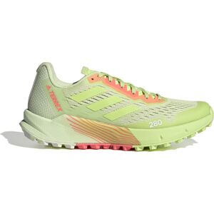 Adidas Women's Terrex Agravic Flow 2.0 Trail Running Shoes (spring 2022) Almlim/Pullim/Turbo 42 2/3, Almlim/Pullim/Turbo