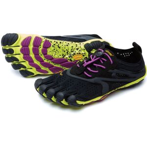 Fivefingers Women's V-Run Black/Yellow/Purpel 36, Black/Yellow/Purpel