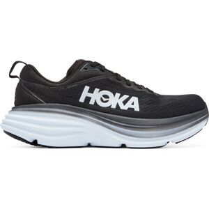 Hoka Women's Bondi 8 Wide Black / White 36 2/3, Black / White