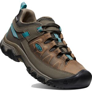 Keen Women's Targhee III Waterproof Hiking Shoes Toasted Coconut/Porcelain 39.5, Toasted Coconut/Porcelain