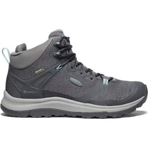 Keen Women's Terradora II Mid Waterproof Magnet/Ocean Wave 36, Magnet/Ocean Wave