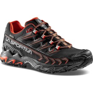 La Sportiva Women's Ultra Raptor II Gore-Tex Black/Cherry Tomato 38, Black/Cherry Tomato