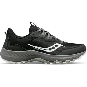 Saucony Men's Aura TR Black/Gravel 46.5, Black/Gravel