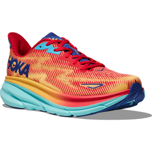 Hoka Men's Clifton 9 Cerise / Cloudless 43 1/3, Cerise / Cloudless