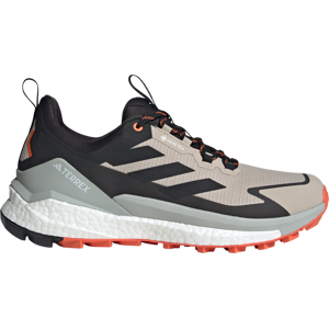 Adidas Men's Terrex Free Hiker 2 Low GORE-TEX Wonbei/Cblack/Seimor 42 2/3, Wonder Beige/Core Black/Semi Impact Orange