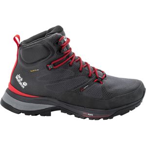 Jack Wolfskin Men's Force Striker Texapore Mid phantom / red 40, phantom / red