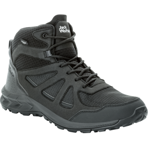 Jack Wolfskin Men's Woodland 2 Texapore Mid Black 41, Black