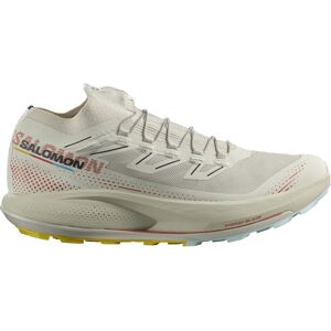 Salomon Men's Pulsar Trail Pro 2 Rainy Day/Hot Sauce/Freesia 47 1/3, Rainy Day/Hot Sauce/Freesia