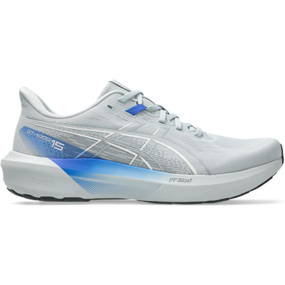 Asics Men's Gt-1000 15 Piedmont Grey/neon Blue, 43.5 Asics Men's Gt-1000 15 Piedmont Grey/neon Blue, 43.5
