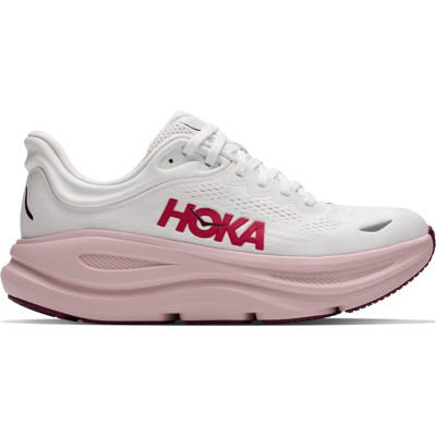 Hoka Women's Bondi 9 White/Pink Opal, 42 2/3 Hoka Women's Bondi 9 White/Pink Opal, 42 2/3