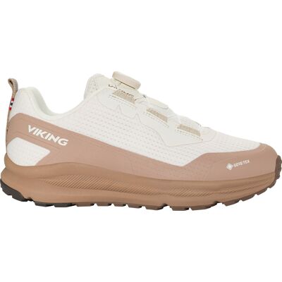 Viking Women's Motion Low GORE-TEX Boa Cream/brown, 38 Viking Women's Motion Low GORE-TEX Boa Cream/brown, 38