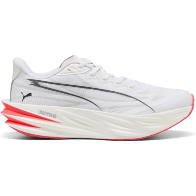 Puma Women's Deviate Pure Nitro White-ultra Red, 37 Puma Women's Deviate Pure Nitro White-ultra Red, 37