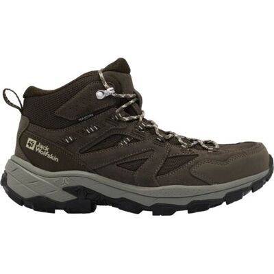 Jack Wolfskin Men's Vojo Tour Texapore Mid Cold Coffee, 42.5 Jack Wolfskin Men's Vojo Tour Texapore Mid Cold Coffee, 42.5