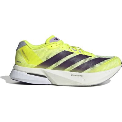 Adidas Men's Adizero Boston 13 Solar Yellow / Aurora Plum / Powder Plum, 42 2/3 Adidas Men's Adizero Boston 13 Solar Yellow / Aurora Plum / Powder Plum, 42 2/3