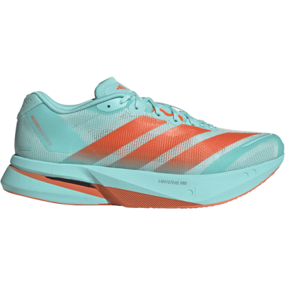 Adidas Men's Adizero Boston 13 Flash Aqua/Impact Orange/Iron Metal, 42 Adidas Men's Adizero Boston 13 Flash Aqua/Impact Orange/Iron Metal, 42