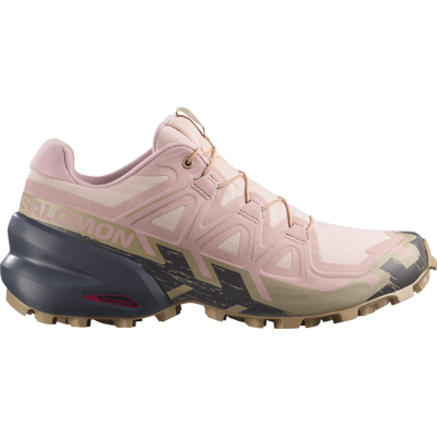 Salomon Women's Speedcross 6 Tapioca / Shadow Gray / Slate Green, 36 Salomon Women's Speedcross 6 Tapioca / Shadow Gray / Slate Green, 36