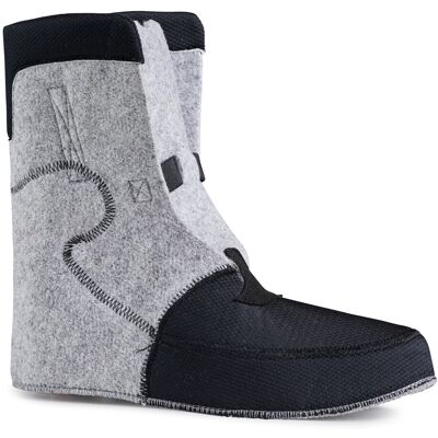 Lundhags Men's Skare Expedition Liner Grey/Black, 41 Lundhags Men's Skare Expedition Liner Grey/Black, 41
