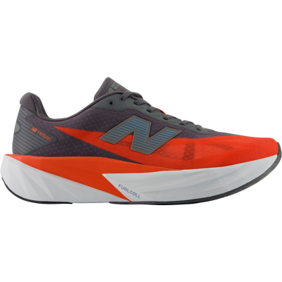 New Balance Men's FuelCell Rebel V5 Neo Flame / Magnet, 43 New Balance Men's FuelCell Rebel V5 Neo Flame / Magnet, 43