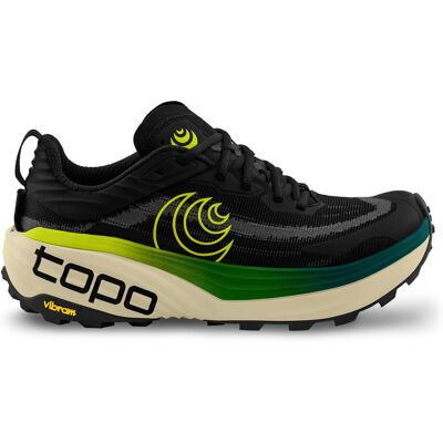 Topo Athletic Men's Vista Black/Lime, 41 Topo Athletic Men's Vista Black/Lime, 41