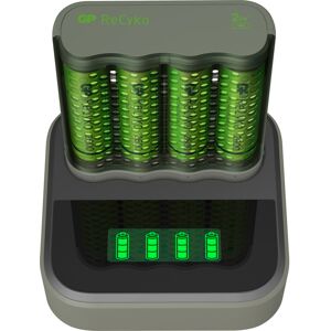 GP Batterier GP ReCyko Speed Charger M4D45/270HC  Grey OneSize, Grey