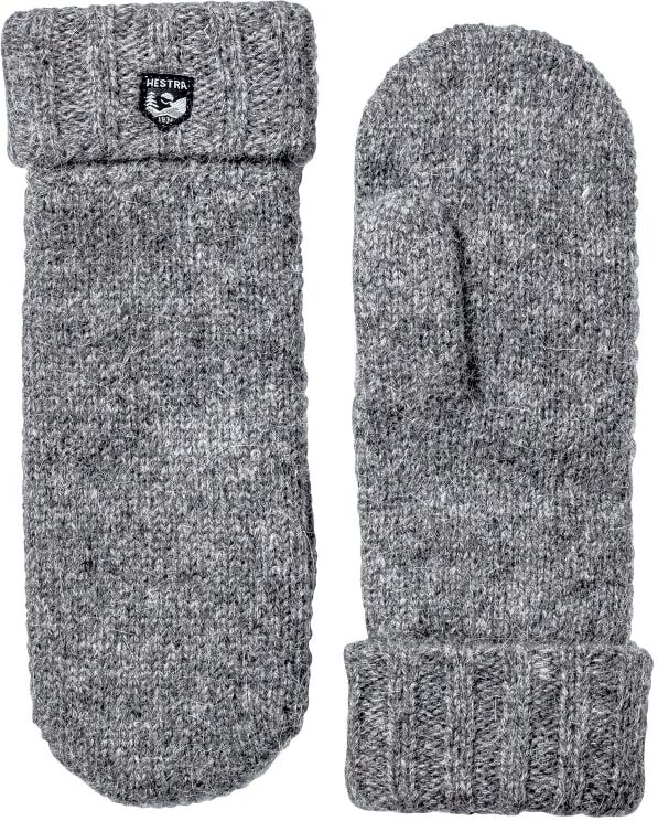 Hestra Bonnie Knit Mitt Grå Grå 10 Hestra Bonnie Knit Mitt Grå Grå 10