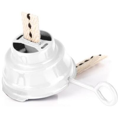 Feuerhand Burner With Wick For 276 Pure White, One Size Feuerhand Burner With Wick For 276 Pure White, One Size