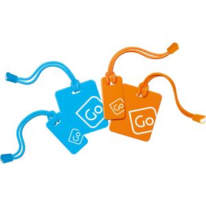 Go Travel Luggage Tags Family Pack Blue/Orange, OneSize Go Travel Luggage Tags Family Pack Blue/Orange, OneSize