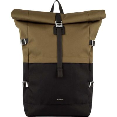 Sandqvist Icon Rolltop Backpack L Multi Olive, OneSize Sandqvist Icon Rolltop Backpack L Multi Olive, OneSize