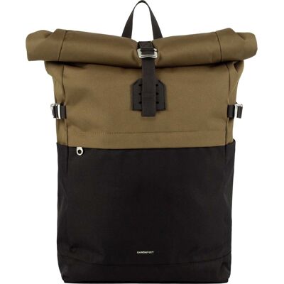 Sandqvist Icon Rolltop Backpack M Multi Olive, OneSize Sandqvist Icon Rolltop Backpack M Multi Olive, OneSize