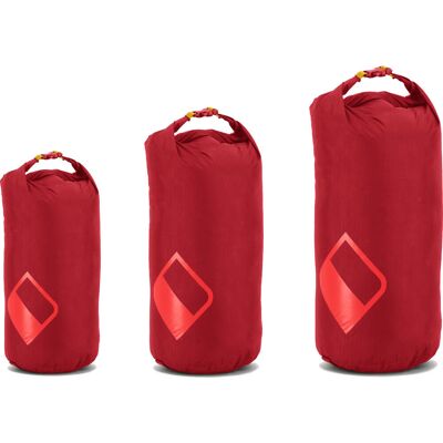 Helsport Trek Pro (M) Dry Bag Set Ruby Red/Sunset Yellow, One Size Helsport Trek Pro (M) Dry Bag Set Ruby Red/Sunset Yellow, One Size