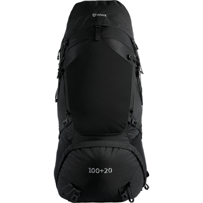 Urberg Trekking Backpack 100l+20l Black, One Size Urberg Trekking Backpack 100l+20l Black, One Size