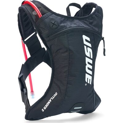 USWE Outlander 2L Hydration Pack Black, OneSize USWE Outlander 2L Hydration Pack Black, OneSize