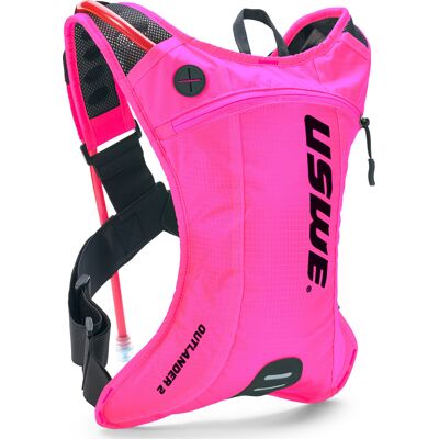 USWE Outlander 2L Hydration Pack Pink, OneSize USWE Outlander 2L Hydration Pack Pink, OneSize