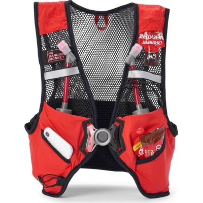USWE Pace 2l Trail Running Vest Red/black, S USWE Pace 2l Trail Running Vest Red/black, S