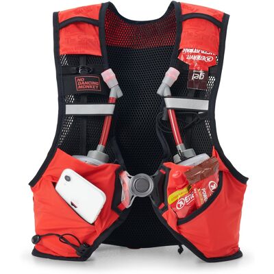 USWE Pace 8L Trail Running Vest Red/black, XL USWE Pace 8L Trail Running Vest Red/black, XL
