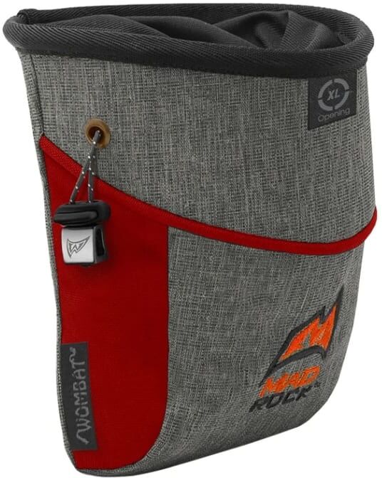 Mad Rock Wombat Chalk Bag Grå Grå OneSize Mad Rock Wombat Chalk Bag Grå Grå OneSize