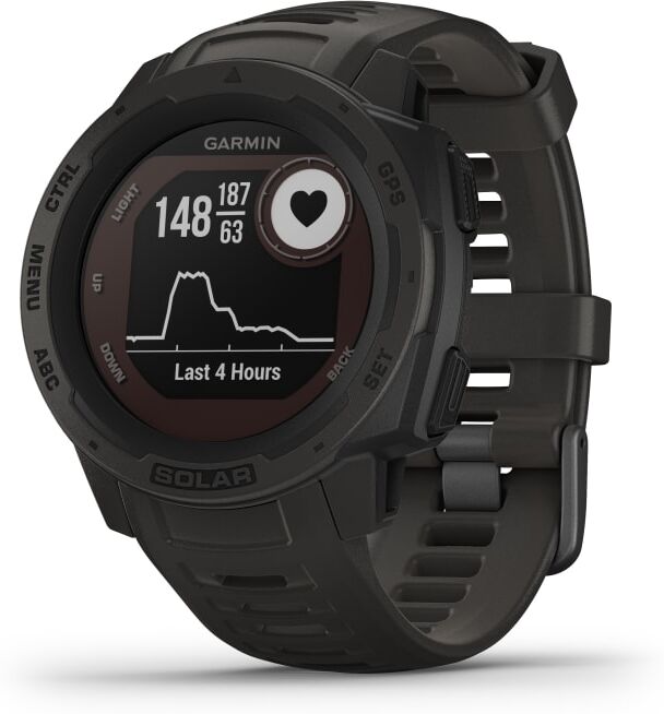 Garmin Instinct Solar Grå Grå ONESIZE Garmin Instinct Solar Grå Grå ONESIZE