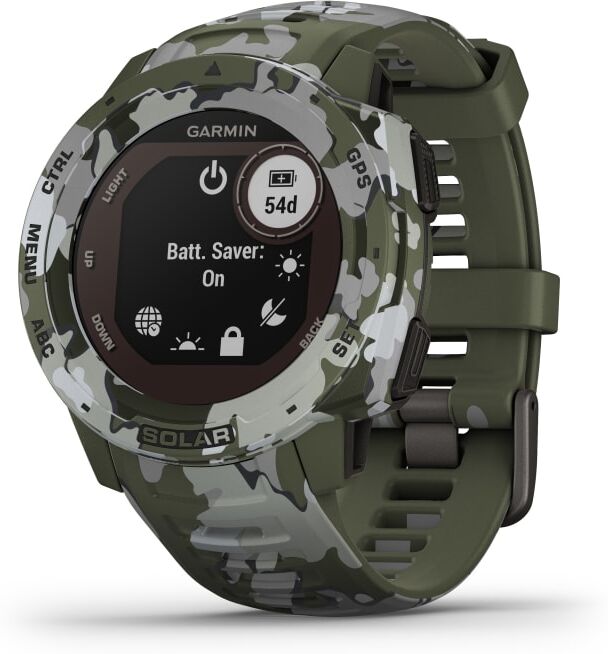 Garmin Instinct Solar Camo Edition Grøn Grøn ONESIZE Garmin Instinct Solar Camo Edition Grøn Grøn ONESIZE