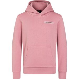 Peak Performance Juniors' Logo Hood Sweatshirt BITTER ROOT 170 cm, BITTER ROOT