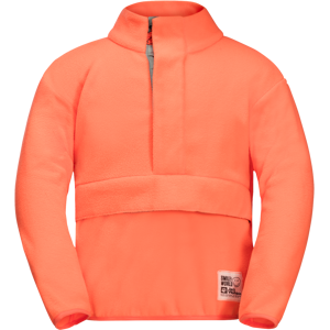 Jack Wolfskin Kids' Smileyworld Midlayer Digital Orange 140, Digital Orange