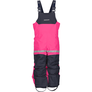 Didriksons Kids' Bjärven Bib Pants True Pink 120, True Pink