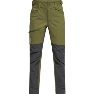 Haglöfs Juniors' Rugged Pant Olive Green/Magnetite 140 cm, Olive Green/Magnetite