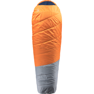 Haglöfs Kids' Moonlite Junior Tangerine/Gravel Grey 150 Left Zip, Tangerine/Gravel Grey