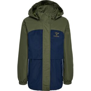 Hummel Kids' hmlMONSUN TEX Shell Jacket Olive Night 128, Olive Night