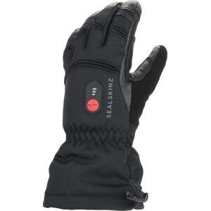 Sealskinz Waterproof Heated Gauntlet Black XL, Black