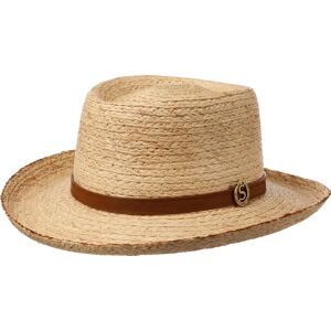 Stetson Unisex Gambler Raffia beige 59/L, beige