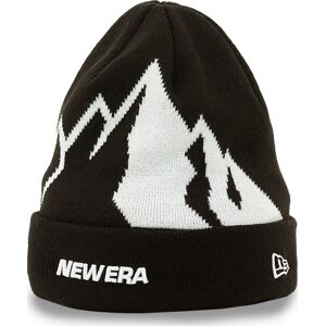 New Era Mountain Beanie  Black/White OneSize, Black/White